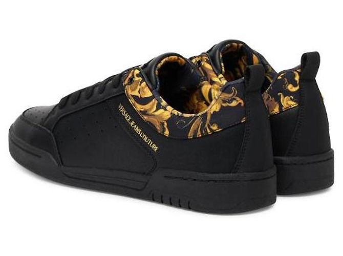 Versace Sneakers Barocche Brooklyn Nero - vista 6