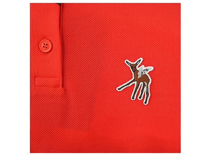 Burberry Camisa de Mujer Copland Rojo Brillante Polo de Algodón Roja - vista 15
