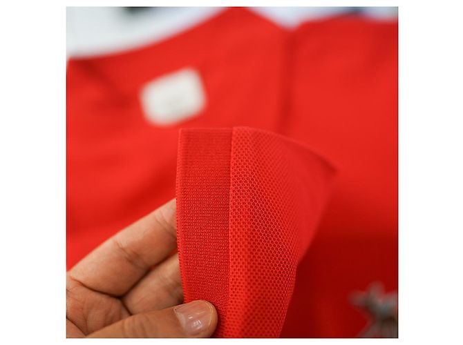 Burberry Camisa de Mujer Copland Rojo Brillante Polo de Algodón Roja - vista 16