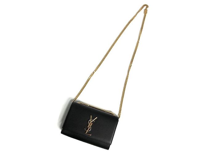 Saint Laurent Piccola borsa a tracolla Kate Nero - vista 3
