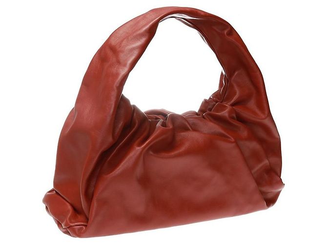 Bottega Veneta Borsa a spalla della collezione premium Rosso - vista 3