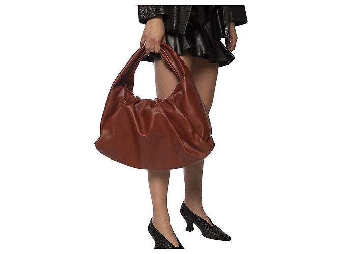 Bottega Veneta Borsa a spalla della collezione premium Rosso - vista 5