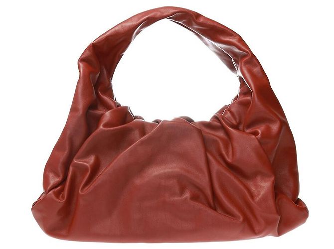 Bottega Veneta Borsa a spalla della collezione premium Rosso - vista 7