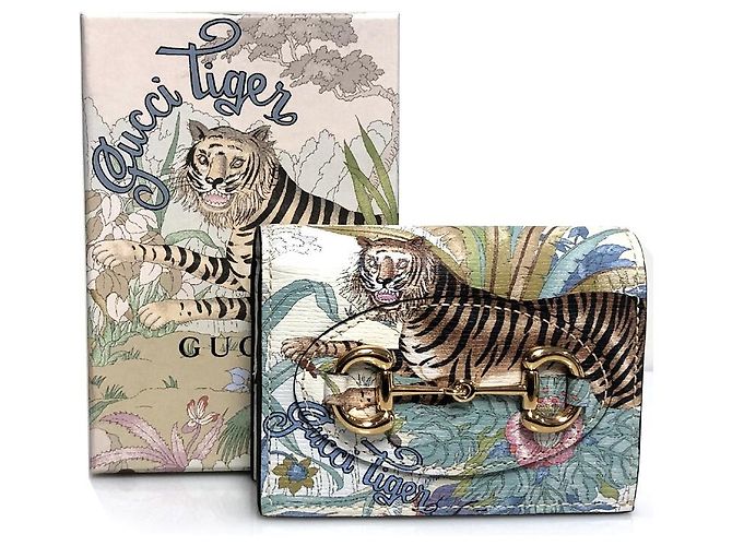 Gucci Damentasche Horsebit Tiger Mehrfarben - Ansicht 6