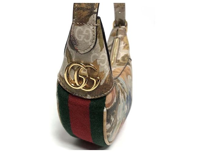 Gucci Borsa Mini Ophidia GG Flora Cosmos Multicolore - vista 10