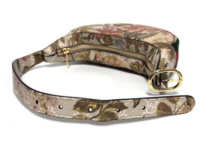 Gucci Borsa Mini Ophidia GG Flora Cosmos Multicolore - vista 11
