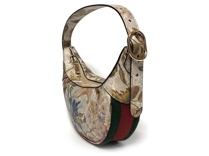 Gucci Borsa Mini Ophidia GG Flora Cosmos Multicolore - vista 3