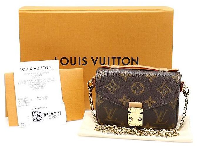 Metis Louis Vuitton Pochette Métis Micro in tela monogramma Multicolore - vista 2