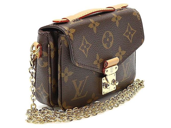 Metis Louis Vuitton Pochette Métis Micro in tela monogramma Multicolore - vista 3