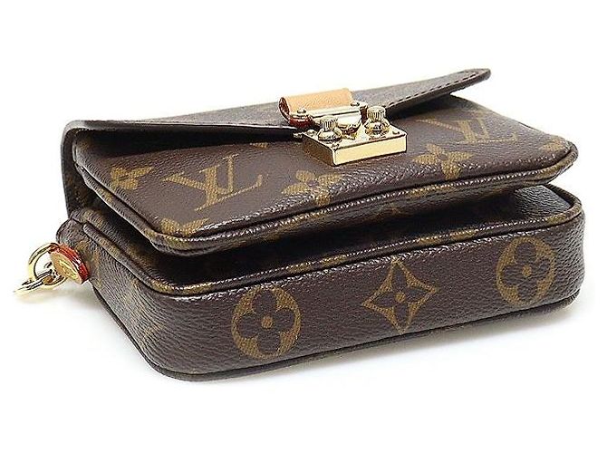 Metis Louis Vuitton Pochette Métis Micro in tela monogramma Multicolore - vista 5