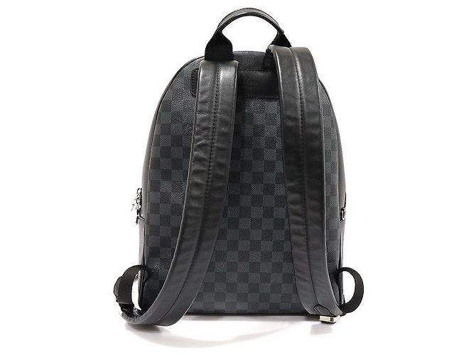 Louis Vuitton Damier Graphite Canvas Josh Men's Backpack Brown - view 3