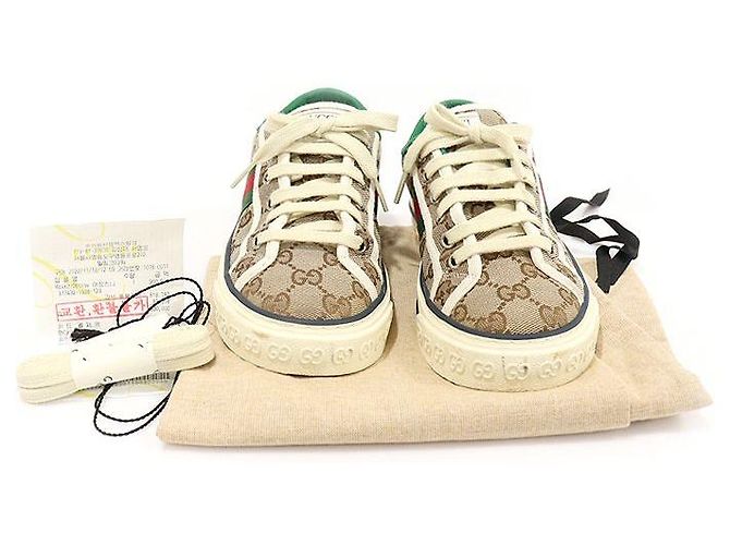 Gucci Sneakers da Donna in Tela GG Original Multicolore - vista 2