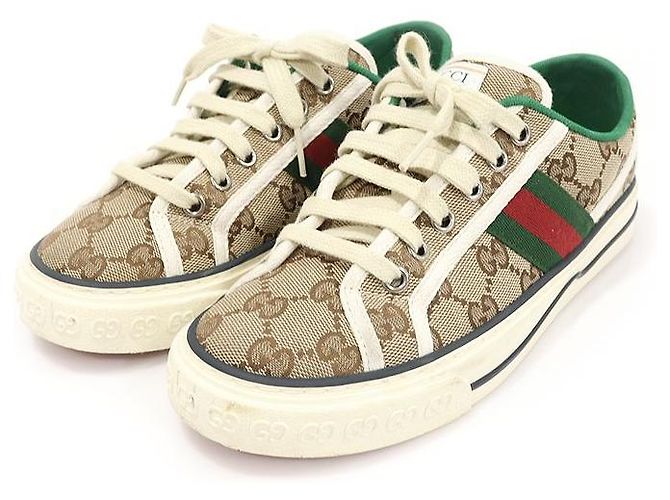 Gucci Sneakers da Donna in Tela GG Original Multicolore - vista 3