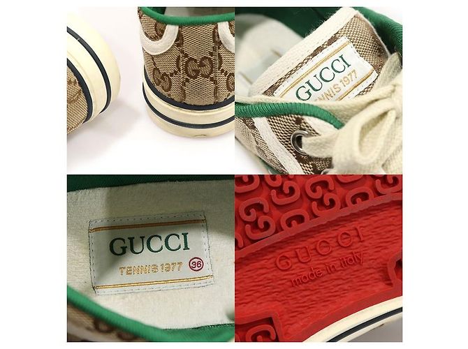 Gucci Sneakers da Donna in Tela GG Original Multicolore - vista 7