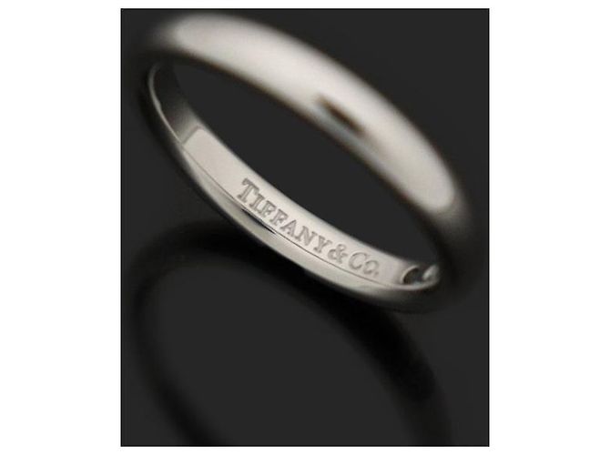 Tiffany & Co Platin-Diamant Elsa Peretti Bandring Größe Weiß - Ansicht 4