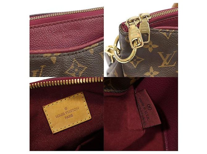 Louis Vuitton Canvas Monogram Aurora Palace MM Multicolore - vista 7