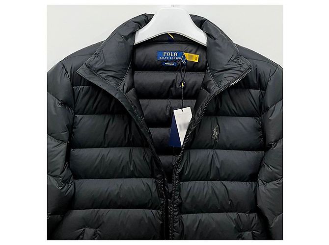 Jaqueta acolchoada com logo de pônei Polo Ralph Lauren Preto - vista 17