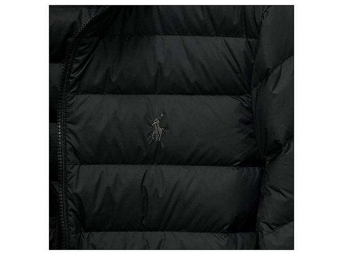 Jaqueta acolchoada com logo de pônei Polo Ralph Lauren Preto - vista 18