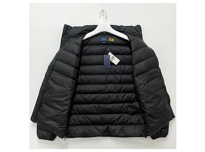 Jaqueta acolchoada com logo de pônei Polo Ralph Lauren Preto - vista 21