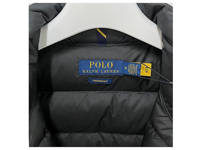 Jaqueta acolchoada com logo de pônei Polo Ralph Lauren Preto - vista 23