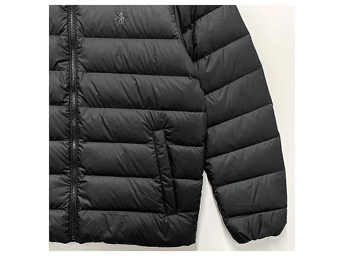 Jaqueta acolchoada com logo de pônei Polo Ralph Lauren Preto - vista 4