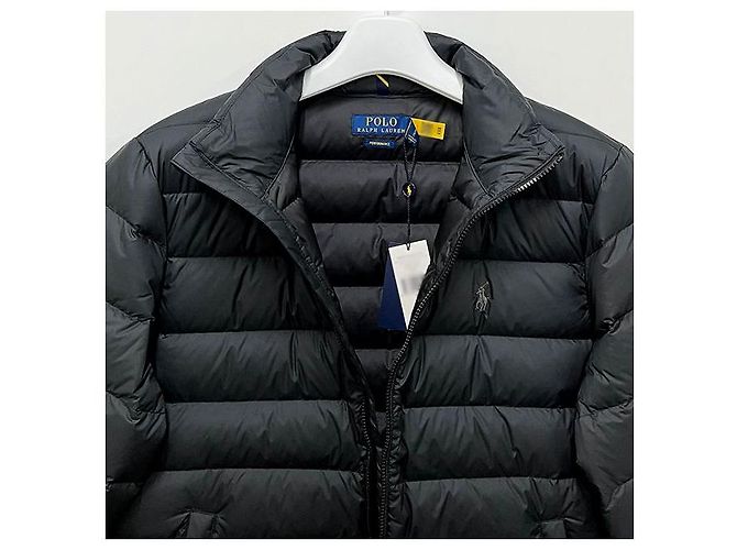 Jaqueta acolchoada com logo de pônei Polo Ralph Lauren Preto - vista 5