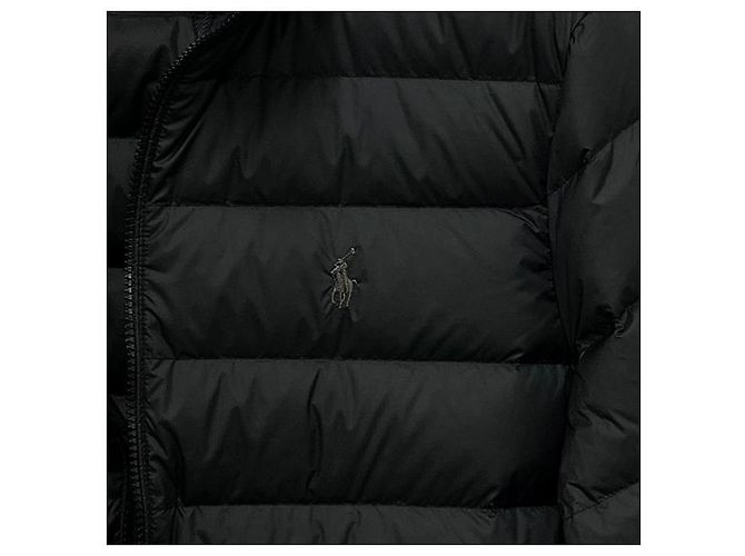 Jaqueta acolchoada com logo de pônei Polo Ralph Lauren Preto - vista 6
