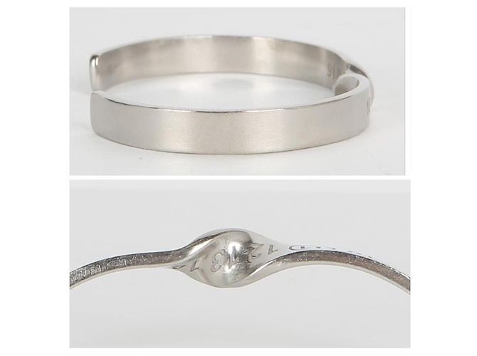 Maison Martin Margiela Bracciale Twist Number Argento - vista 7