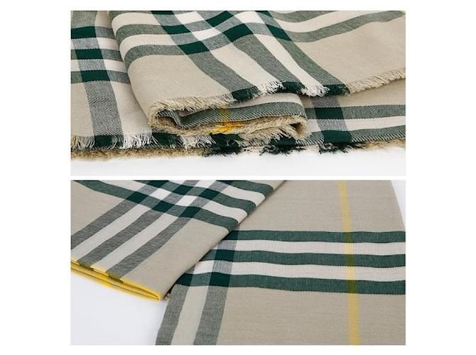 Burberry Sciarpa di lana a quadri Multicolore - vista 2