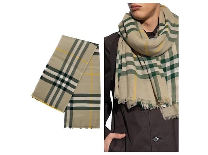 Burberry Sciarpa di lana a quadri Multicolore - vista 5