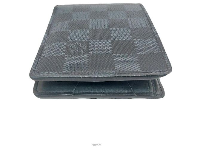 Louis Vuitton Damier Cobalt Multiple Men's Wallet Brown - view 3