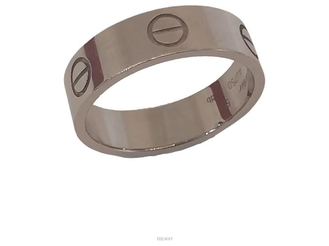 Love Cartier Weißgold-Liebe Ring Größe - Ansicht 5