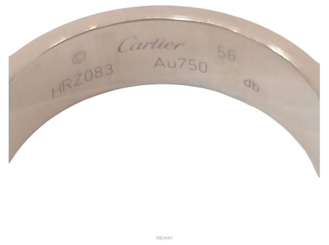 Love Cartier Weißgold-Liebe Ring Größe - Ansicht 6
