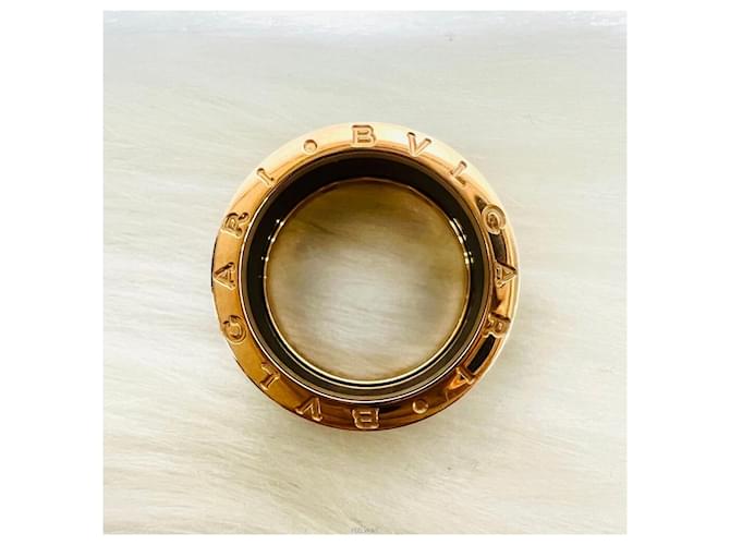 Bulgari Anello Unisex Oro Rosa Nero - vista 5