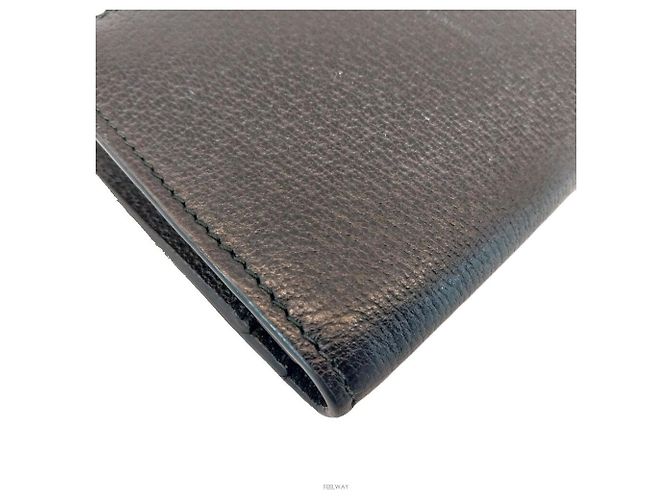 Gucci Portafoglio lungo da uomo Marmont GG in oro Nero - vista 6