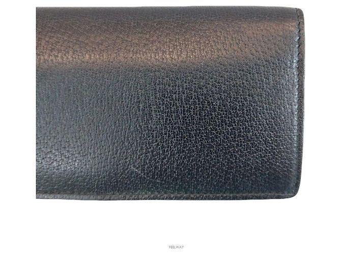 Gucci Portafoglio lungo da uomo Marmont GG in oro Nero - vista 8