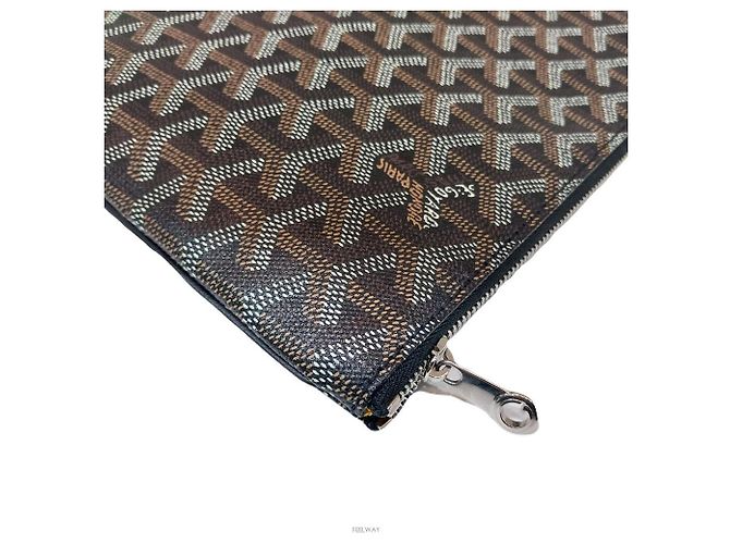 Clutch Goyard Sena Nera MM Nero - vista 6