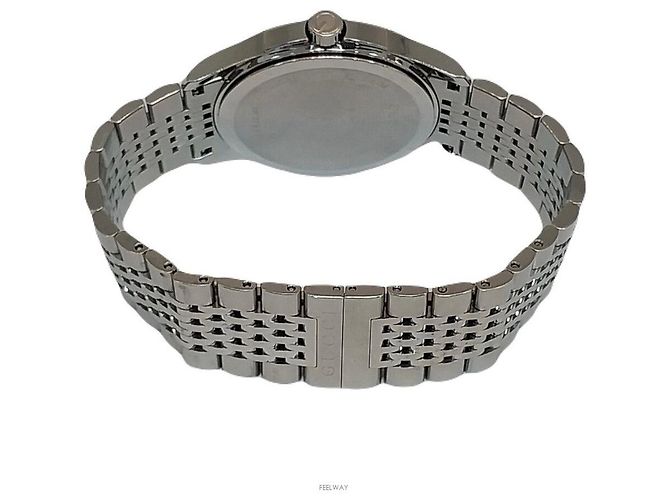 Gucci Relógio masculino de aço atemporal Marrom - vista 7