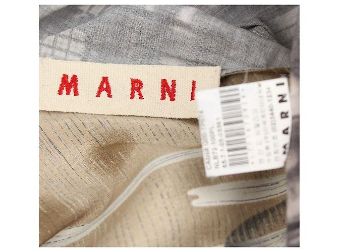 Marni Asymmetrisches Oberteil mit dreidimensionalem Patchwork-Muster Mehrfarben - Ansicht 5
