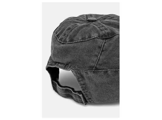 Versace Washed Denim Baseball Cap - view 5