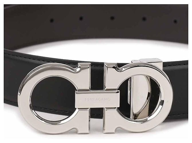 Salvatore Ferragamo Reversible Pre-Cut Belt Brown - view 8