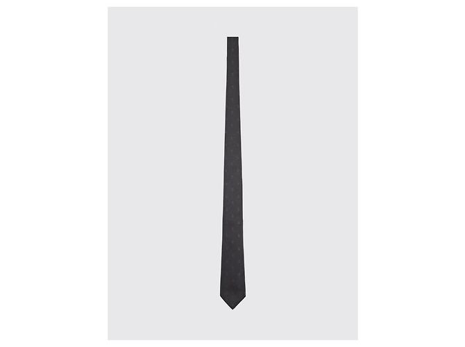 Alexander Mcqueen Skull Tie Black - view 4