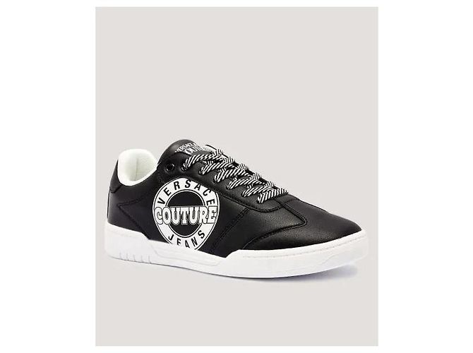 Versace Sneakers Fondo Brooklyn Nero - vista 4