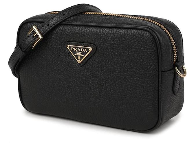 Prada Mini borsa in pelle Nero - vista 4
