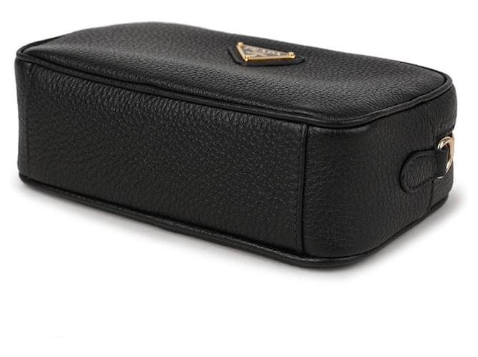 Prada Mini borsa in pelle Nero - vista 6