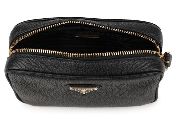 Prada Mini borsa in pelle Nero - vista 7