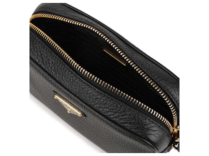 Prada Mini borsa in pelle Nero - vista 8