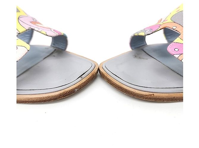 Pantofole Hermès Oran Multicolore - vista 2