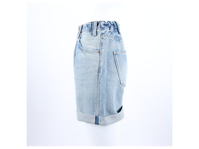 Céline Celine Folding Denim Half Pants - view 2