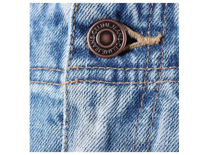 Céline Celine Folding Denim Half Pants - view 4